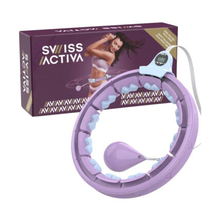 Swiss Activa+ S6+ Infinity Hoop Premium Smart Weighted Hula Hoop